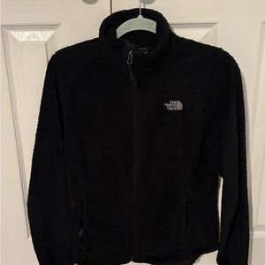 The North Face Black Soft Fleece Full-Zip Jacket